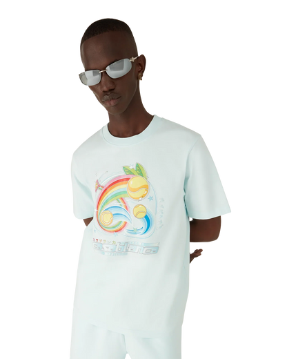 T-shirt à manches courtes balle de tennis manga