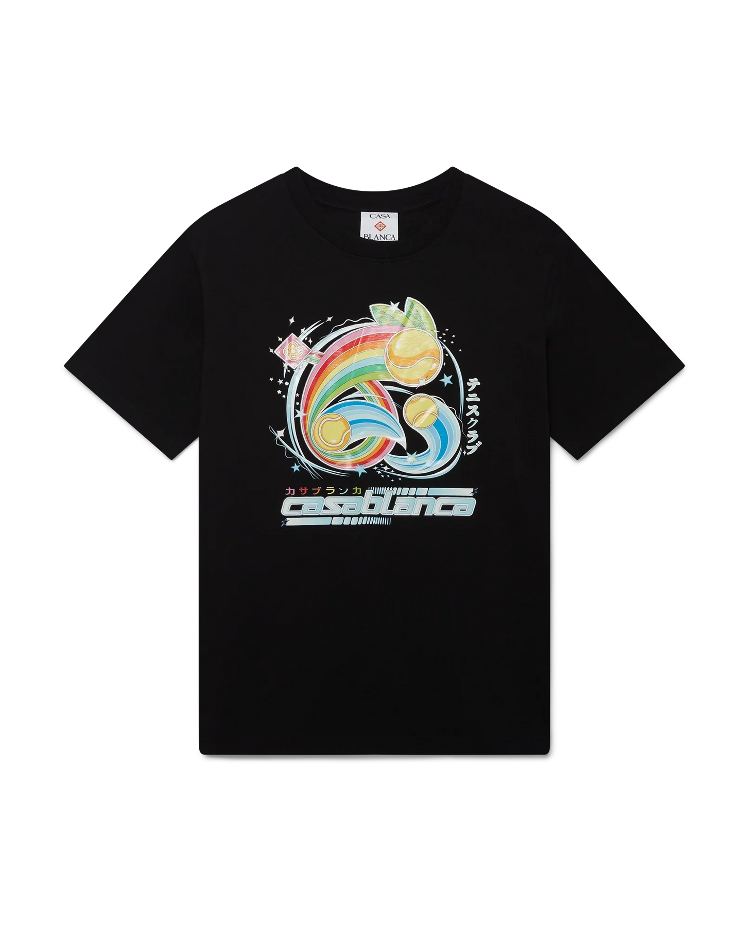 T-shirt à manches courtes balle de tennis manga
