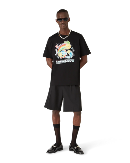 T-shirt à manches courtes balle de tennis manga