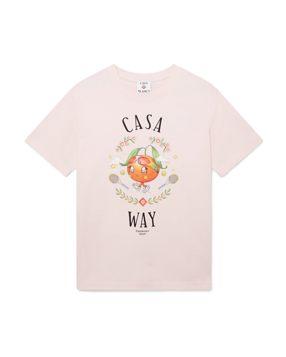T-shirt à manches courtes Casa Way Orange Mascot