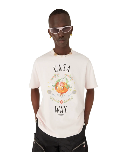 T-shirt à manches courtes Casa Way Orange Mascot
