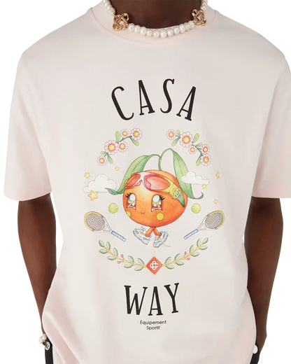 T-shirt à manches courtes Casa Way Orange Mascot