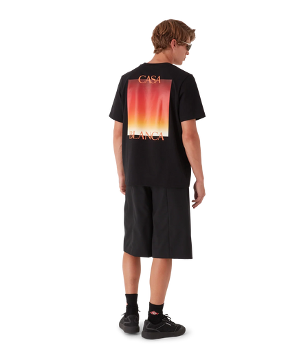Gradient Square Short Sleeve T-Shirt