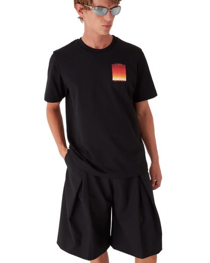 Gradient Square Short Sleeve T-Shirt