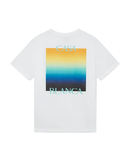 Gradient Square Short Sleeve T-Shirt