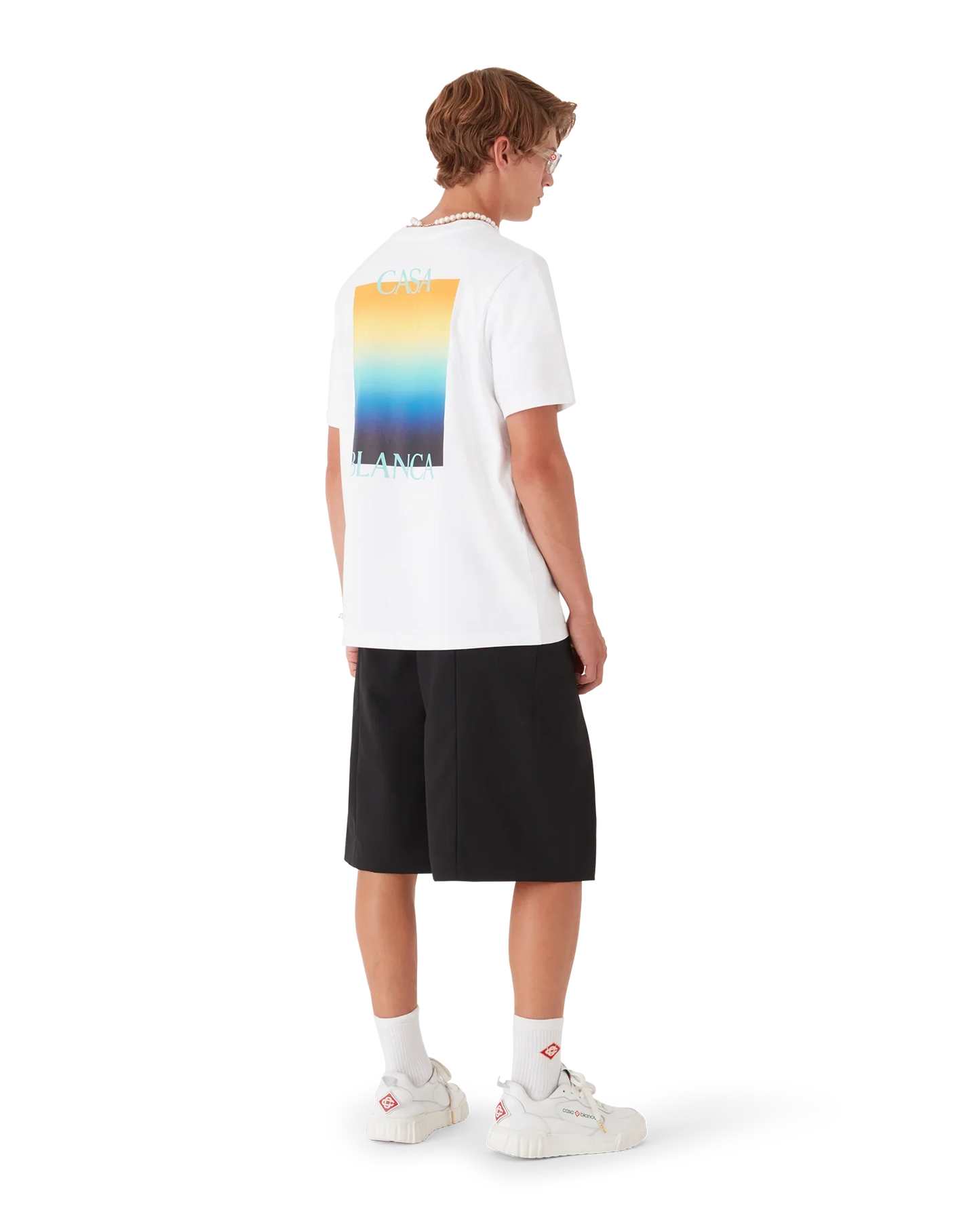 T-shirt à manches courtes Gradient Square