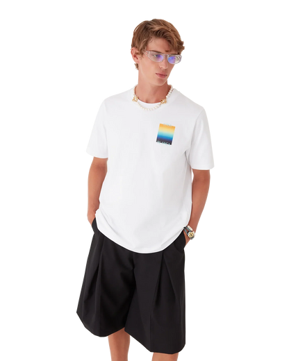 T-shirt à manches courtes Gradient Square