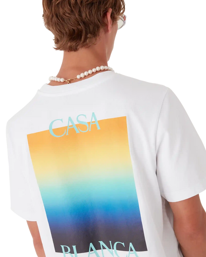 T-shirt à manches courtes Gradient Square