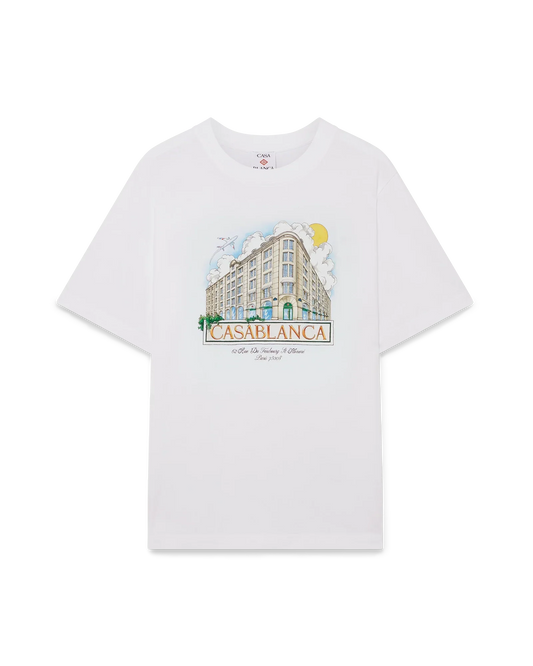Paris Store Printed Short Sleeve T-Shirt