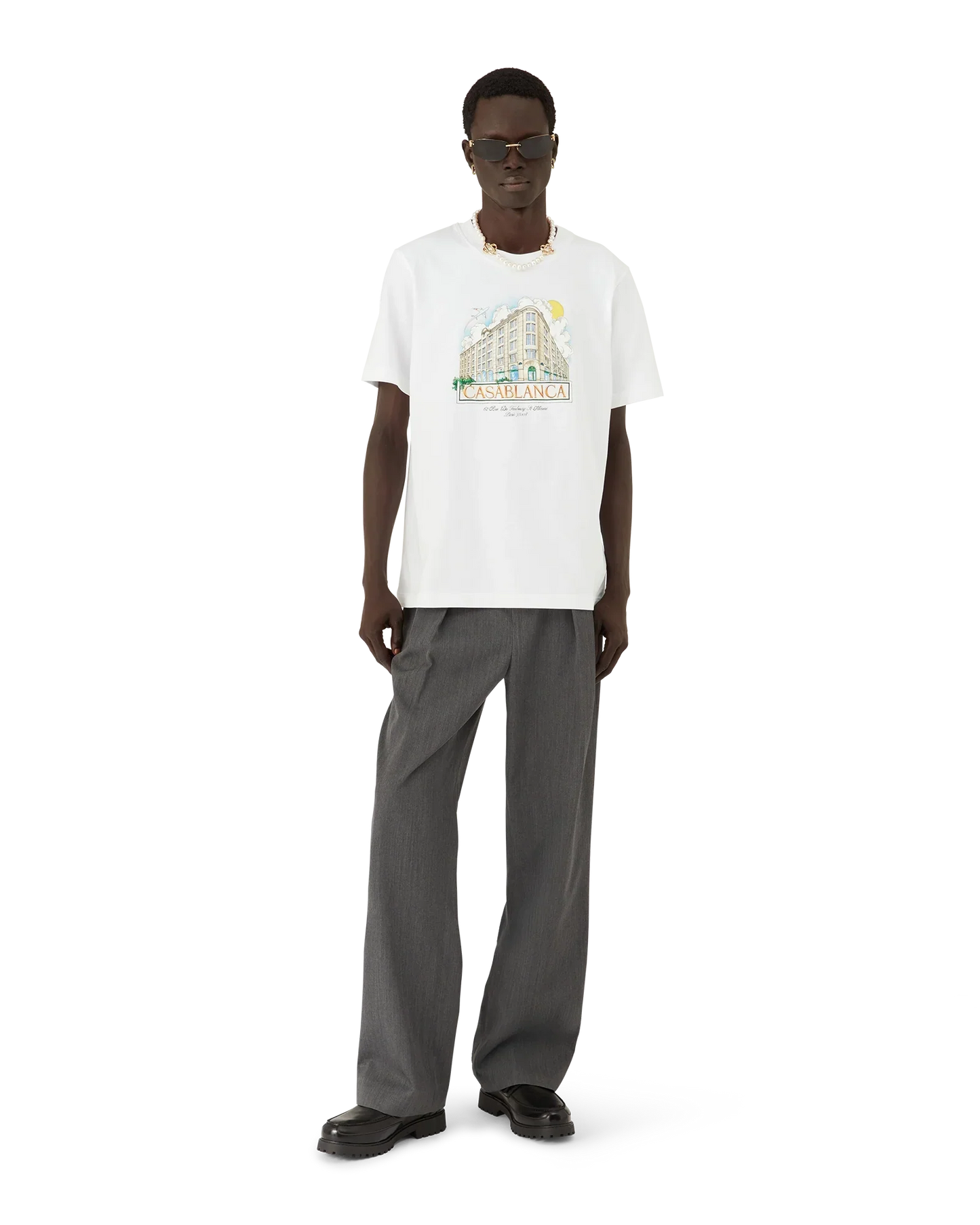 T-shirt à manches courtes imprimé Paris Store