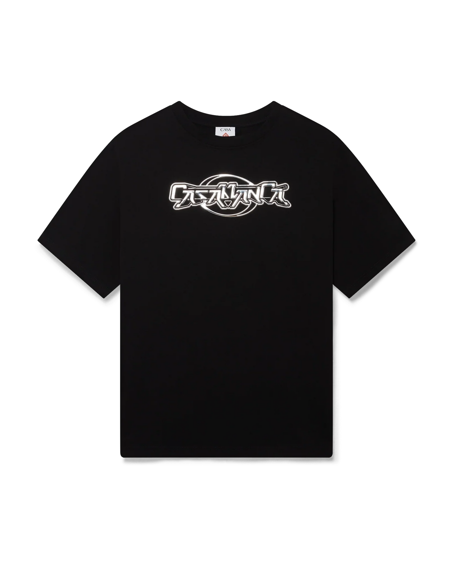 T-shirt Casablanca Chrome surdimensionné à manches courtes