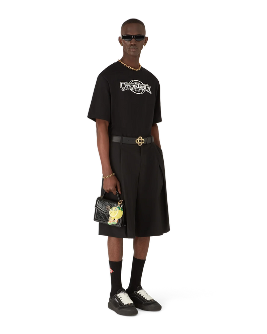 Casablanca Chrome Oversized Short Sleeve T-Shirt