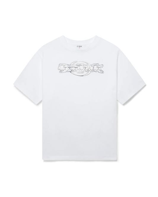 Casablanca Chrome Oversized Short Sleeve T-Shirt
