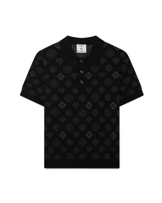 Monogram Jacquard Polo