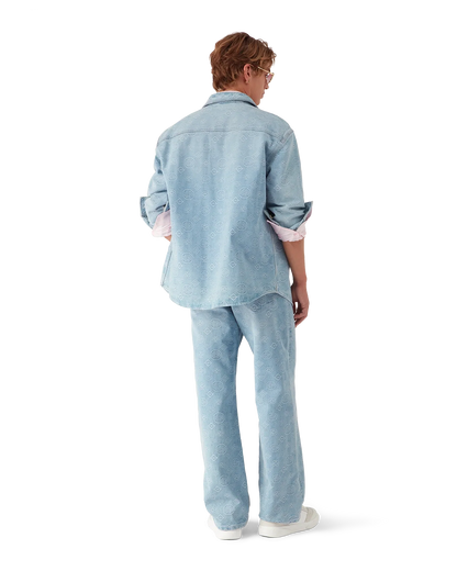Denim Monogram Shirt