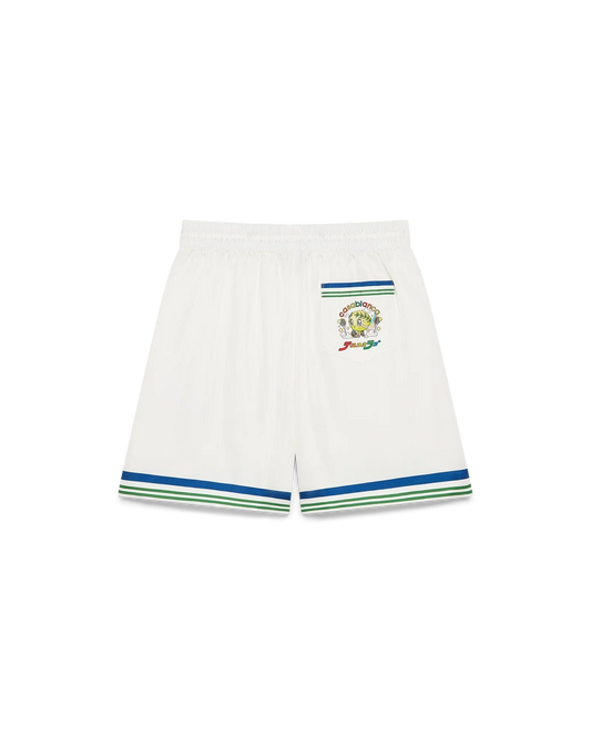 Tennis Club Icon Silk Twill Shorts