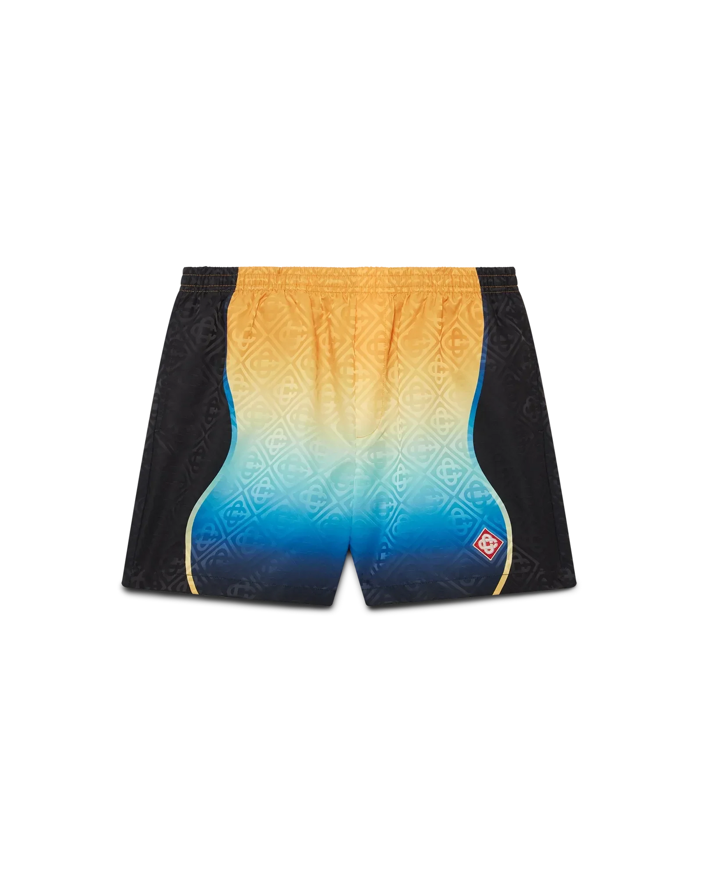 Short de bain jacquard dégradé
