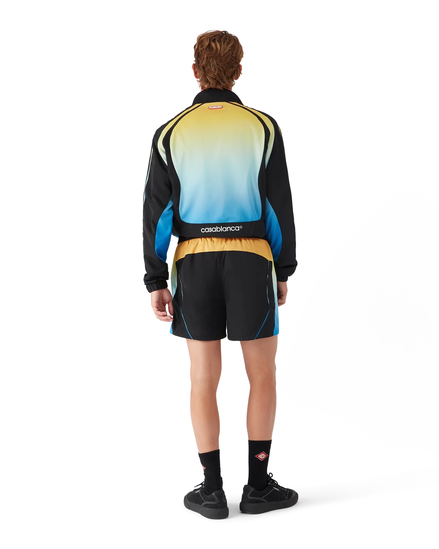 Short de foot dégradé