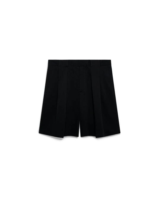 Cotton Tailored Belt Loop Shorts