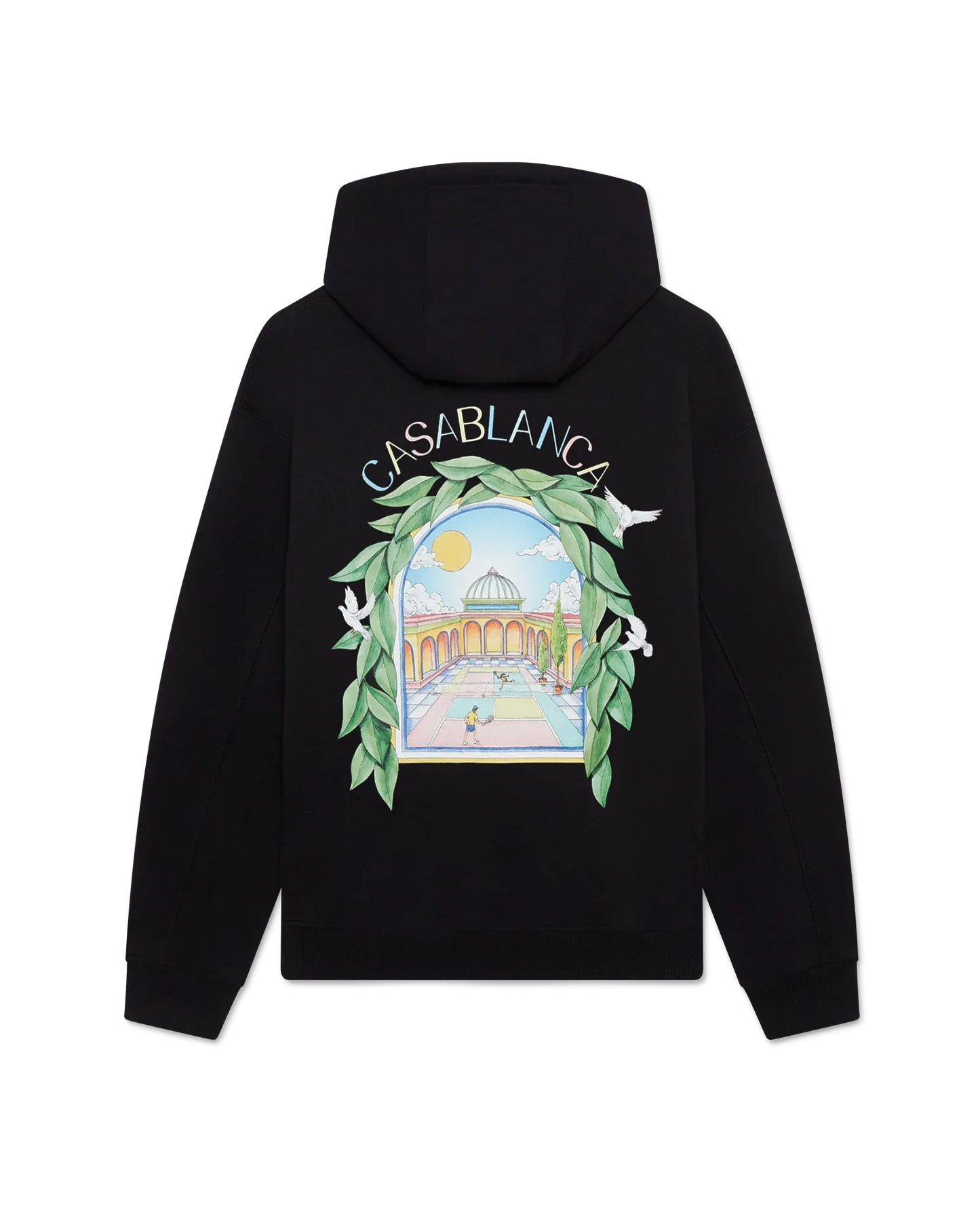 Black L'Arche Hooded Sweatshirt