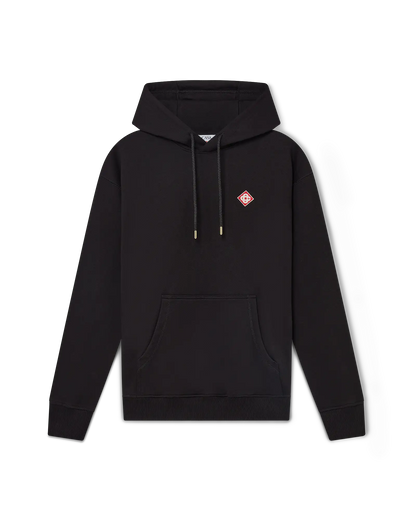Sweat à capuche logo diamant