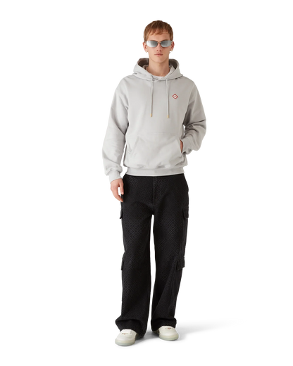 Sweat à capuche logo diamant