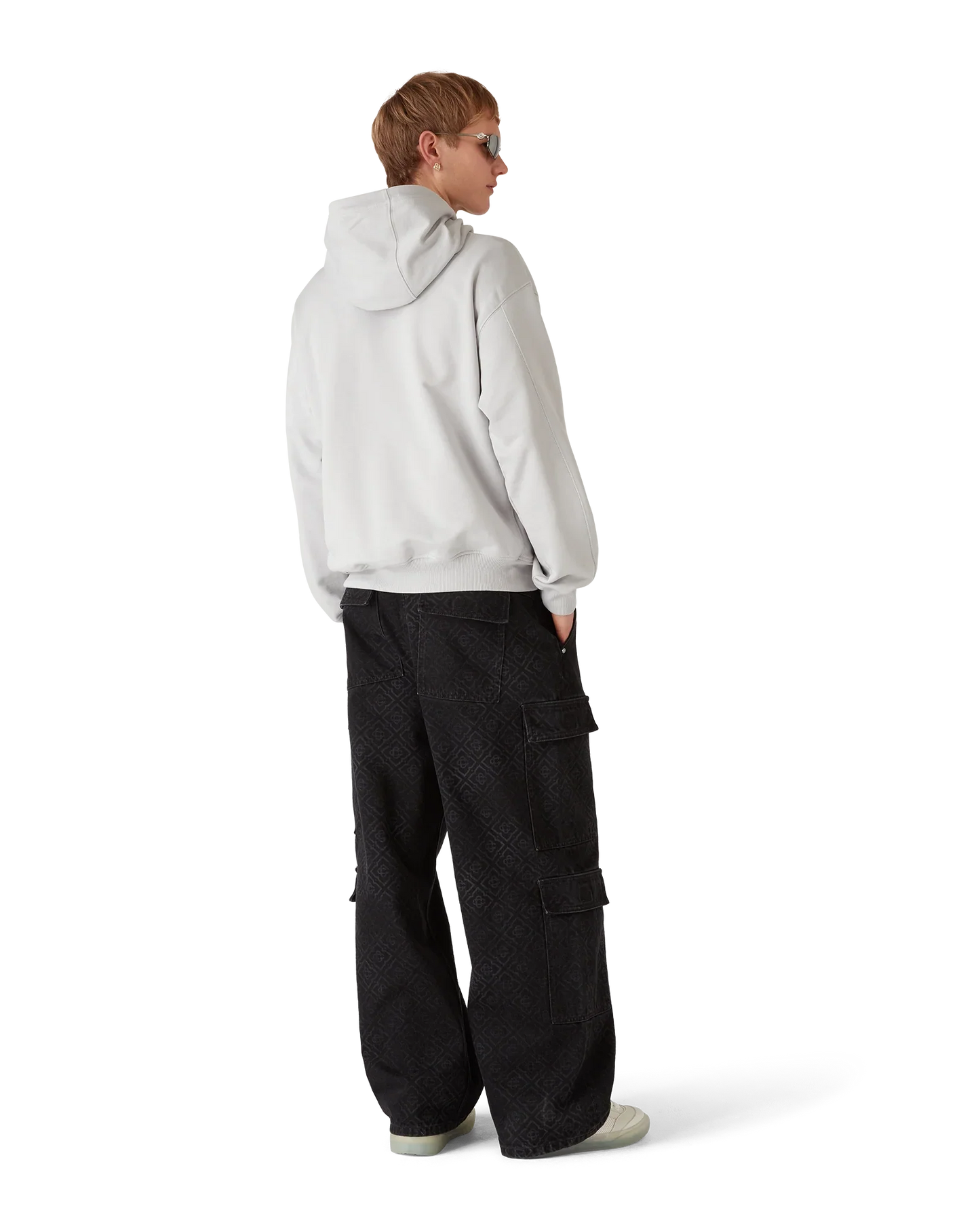Sweat à capuche logo diamant