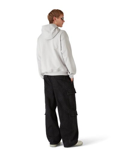 Sweat à capuche logo diamant