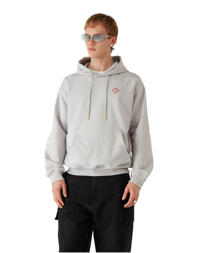 Sweat à capuche logo diamant