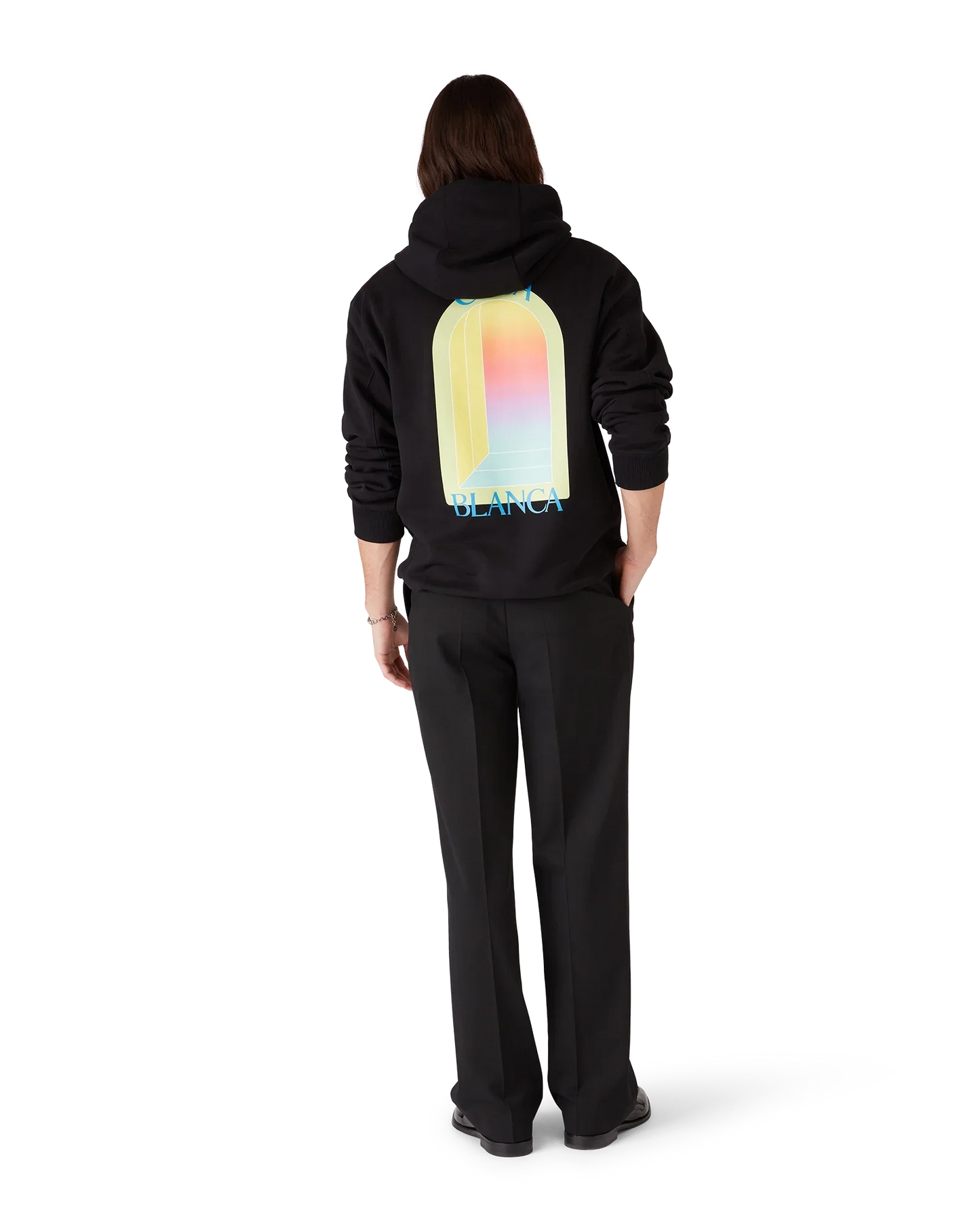 Gradient Arch Hooded Sweatshirt