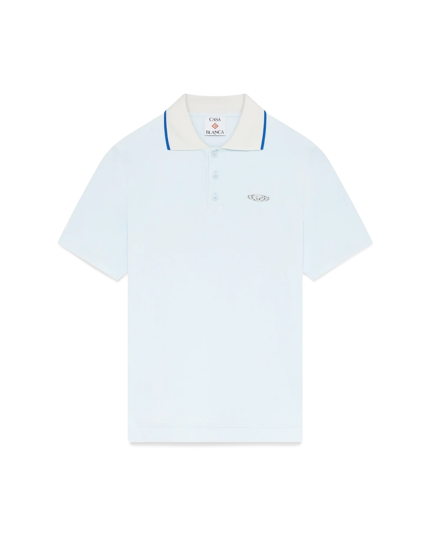 Velour Short Sleeve Polo Shirt