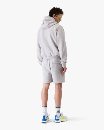 Sweat-shirt à capuche zippé en mélange de cachemire