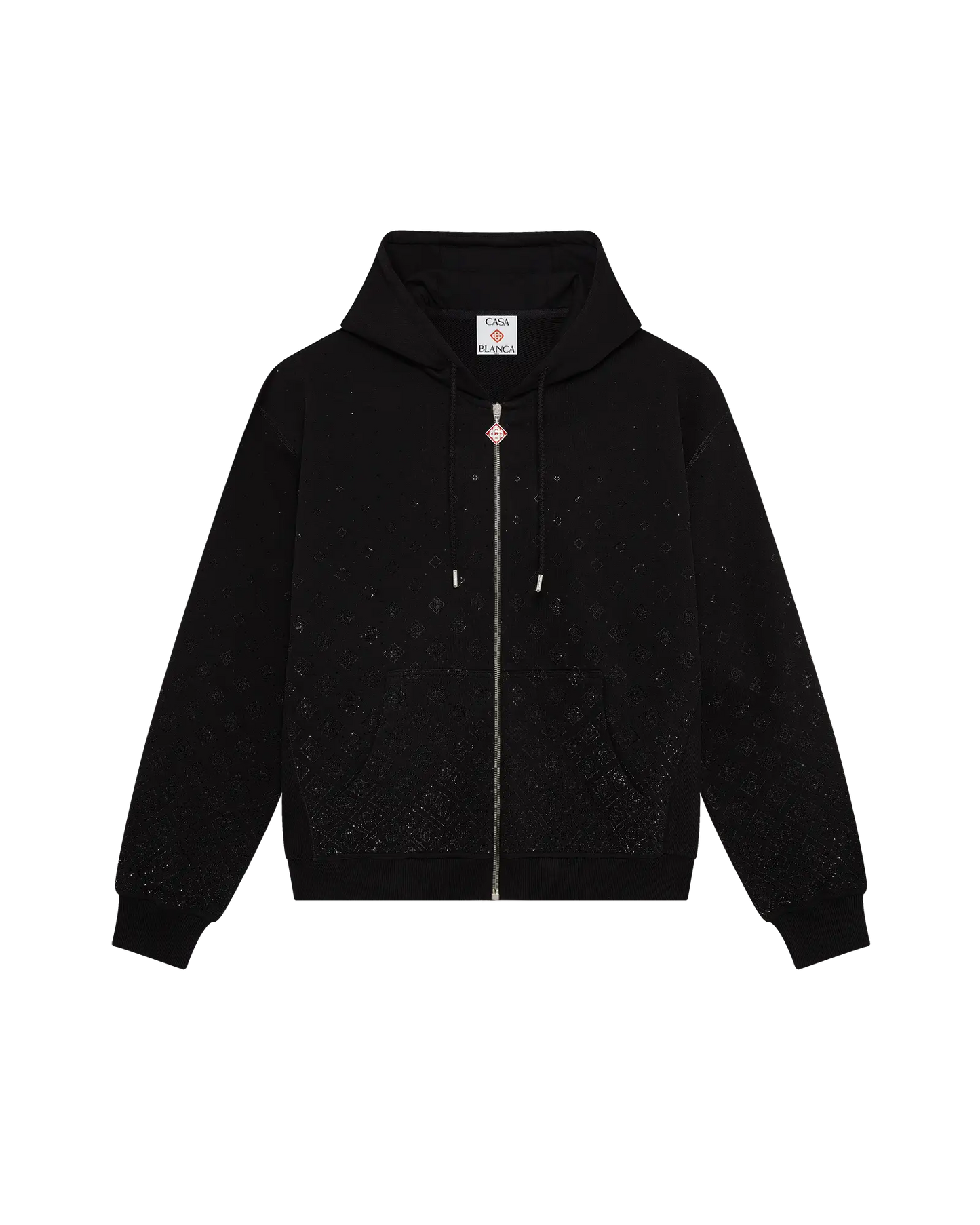 Crystal Monogram Long Sleeve Sweatshirt