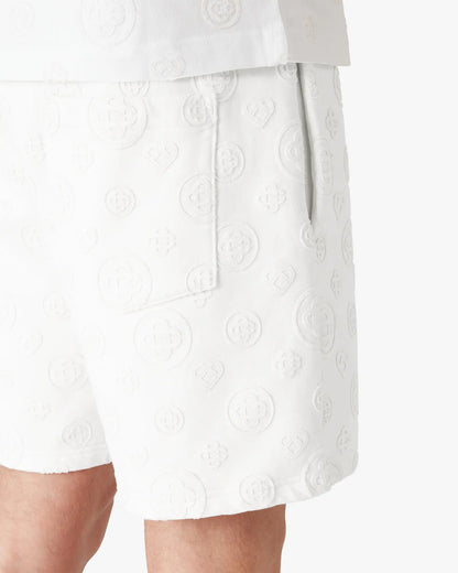 Short de jogging Monogramme en applique