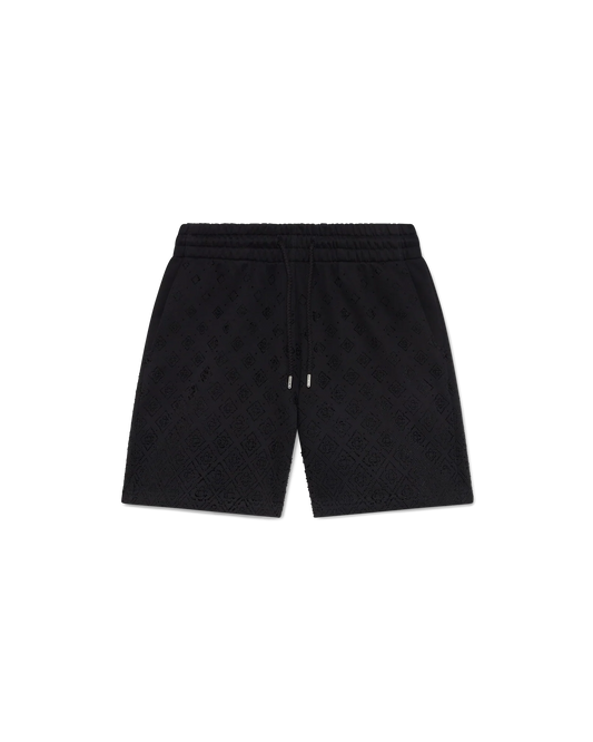 Crystal Monogram Sweatshorts