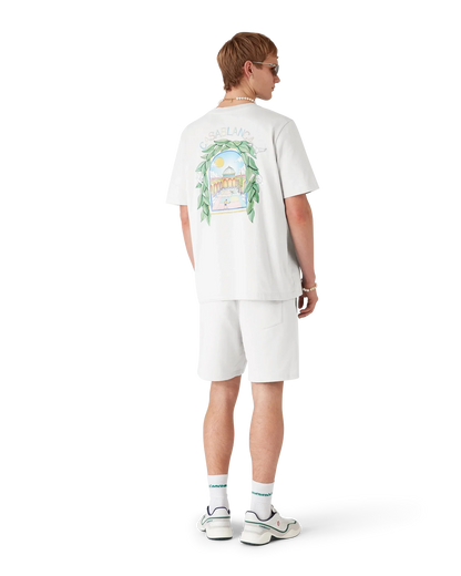 Short de jogging L'Arche gris