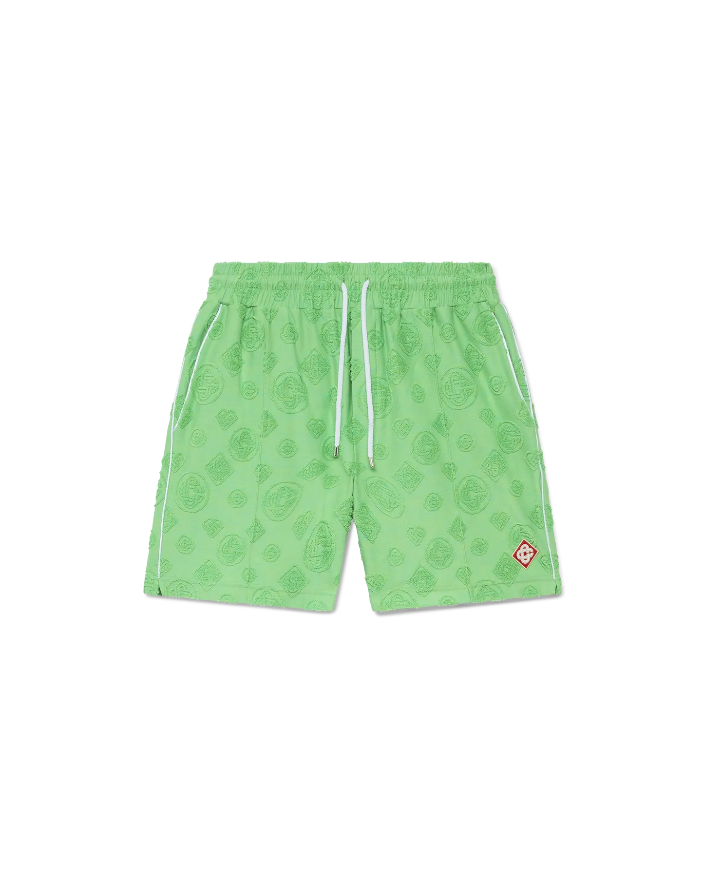 Short en éponge monogrammé