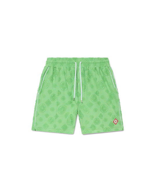 Towelling Monogram Shorts