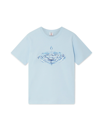 T-shirt à manches courtes avec logo goutte à goutte