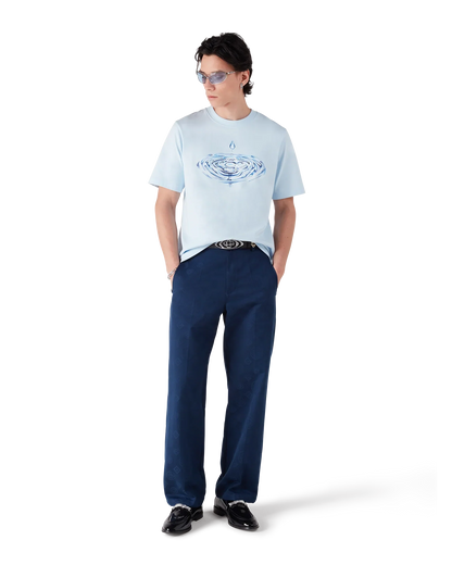 T-shirt à manches courtes avec logo goutte à goutte