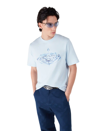 T-shirt à manches courtes avec logo goutte à goutte