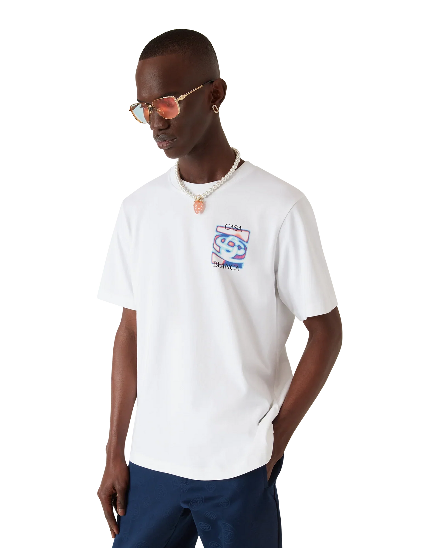 T-shirt à manches courtes avec logo Heat Map