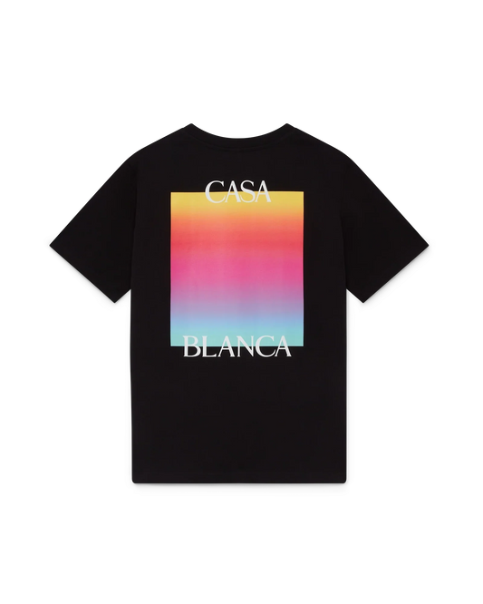 Gradient Square Logo Short Sleeve T-Shirt