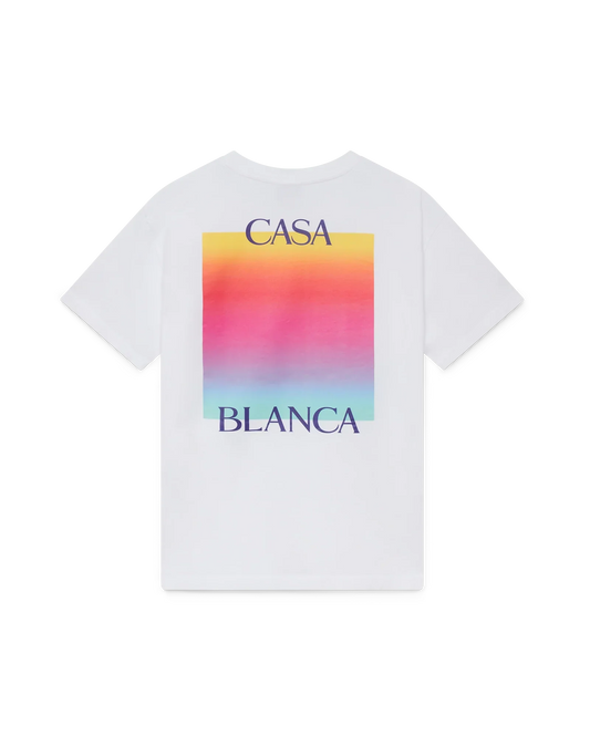 Gradient Square Logo Short Sleeve T-Shirt