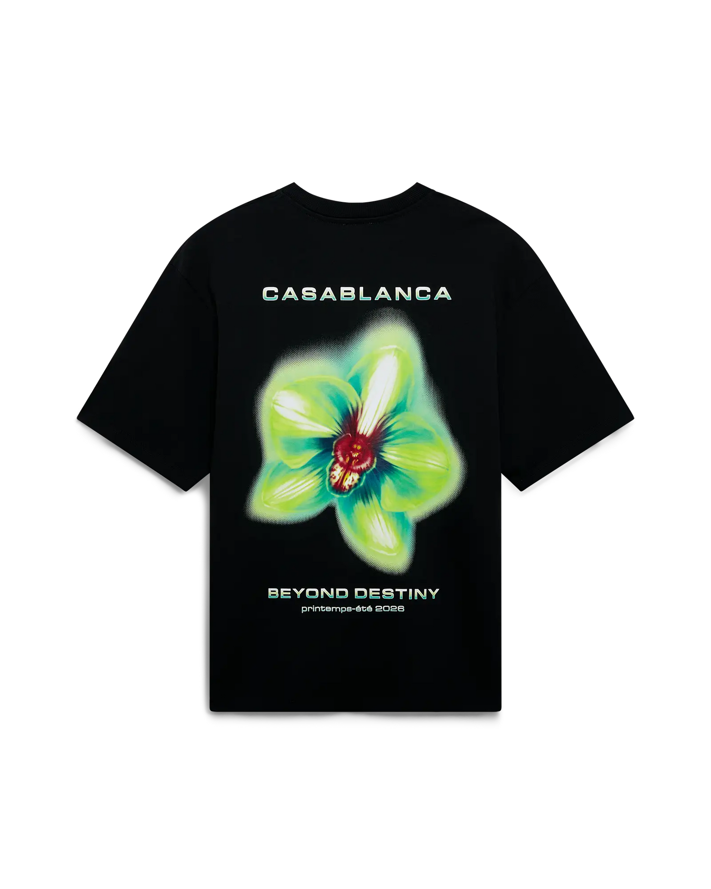 T-shirt oversize à manches courtes Glitch Orchid