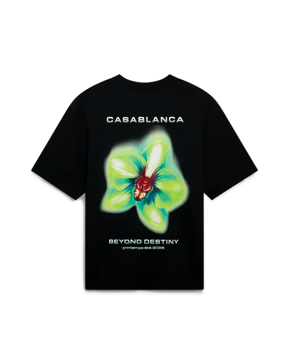 T-shirt oversize à manches courtes Glitch Orchid