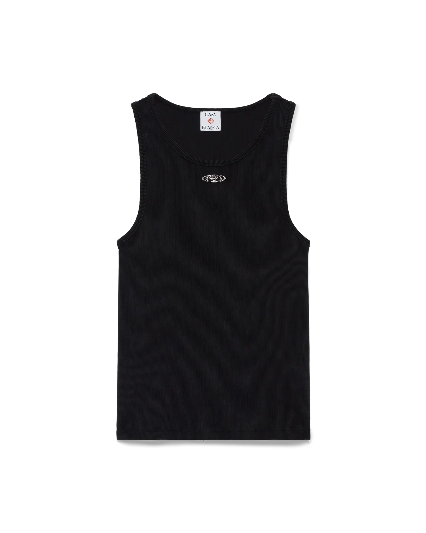 Faded Ribbed Tank Top