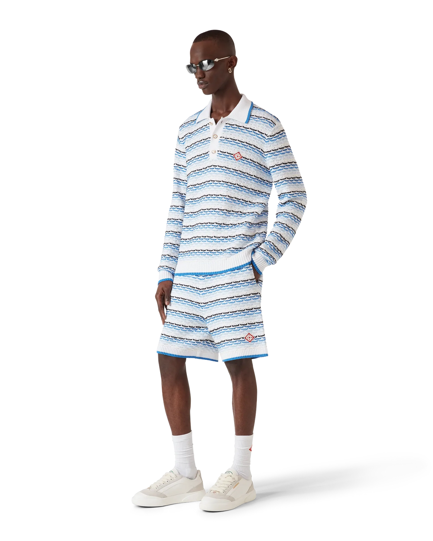 Shorts à points rentrés