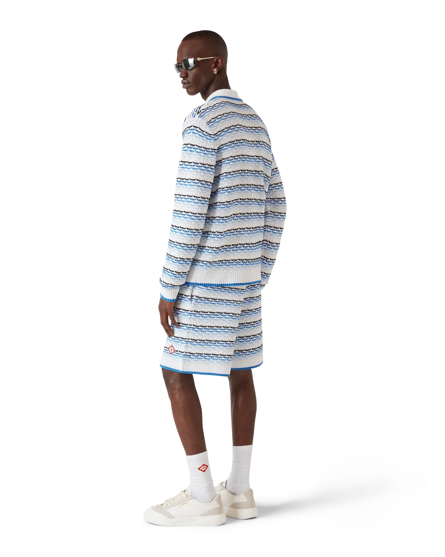 Shorts à points rentrés