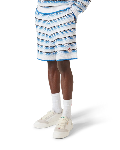 Shorts à points rentrés
